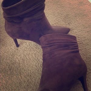 Brown booties